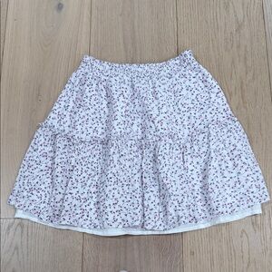 BB Dakota by Steve Madden Floral White Skirt size XS